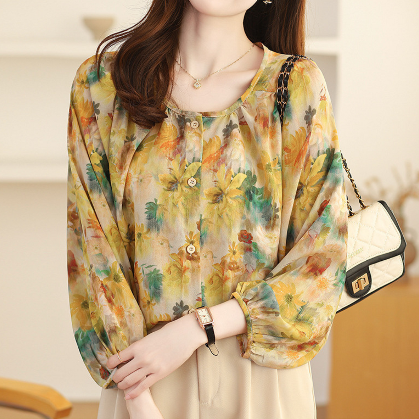 Aria Ease Sketch Blouse