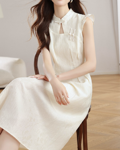 Ansel Grace Textured Midi Dress