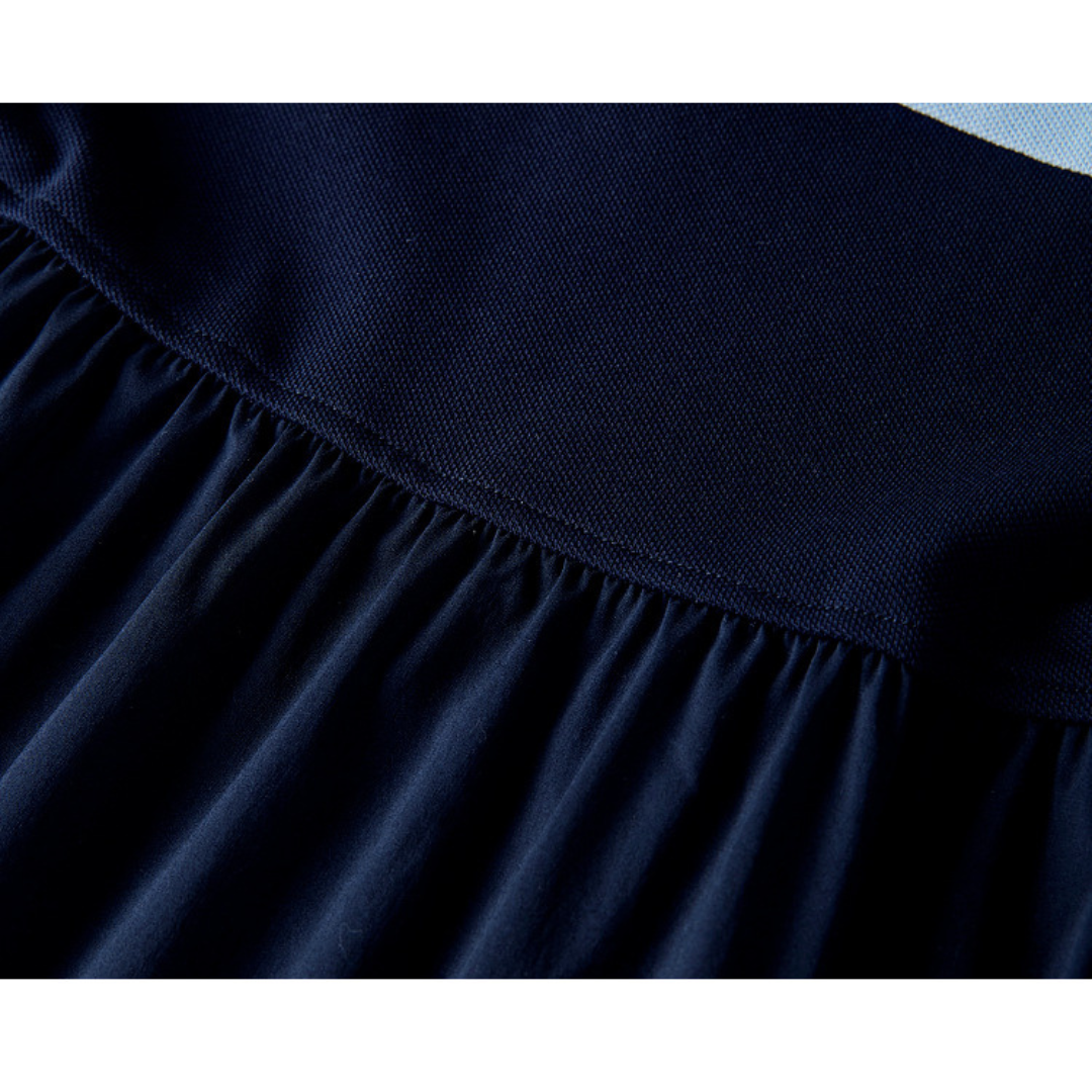 June Stripe Ease Cotton Dress