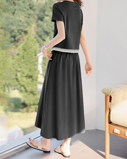 Siena Layered Calm Skirt Set