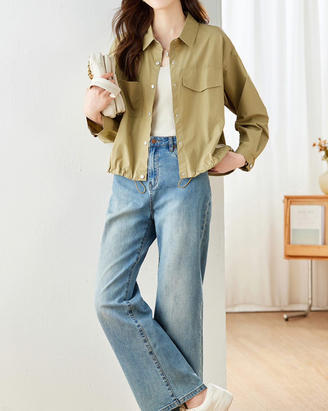 Talia Ease Utility Cotton Jacket
