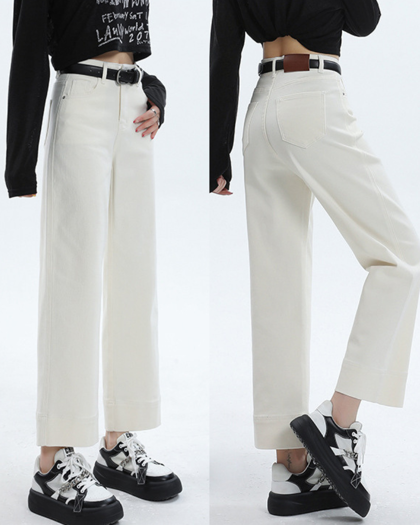 Liora Cuff Straight Denim