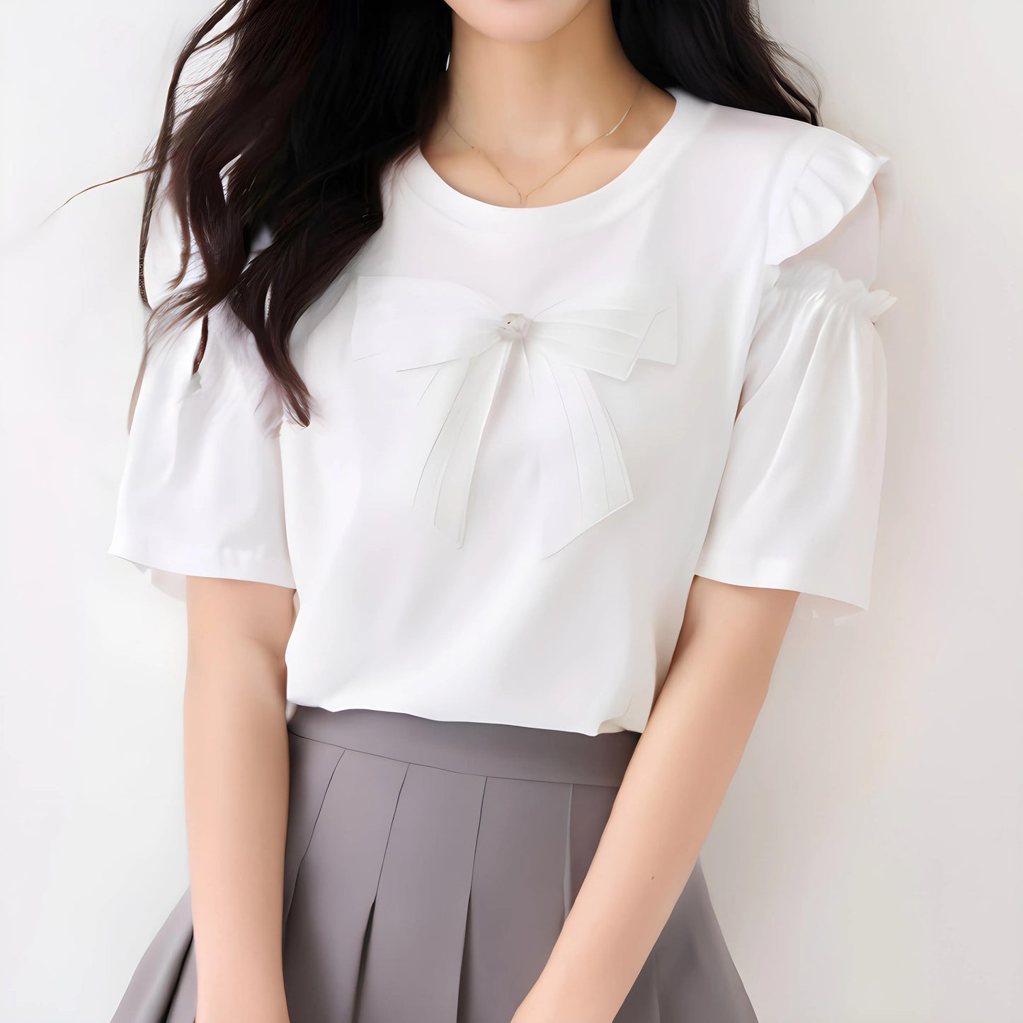 Clara Ribbon Puff T-Shirt