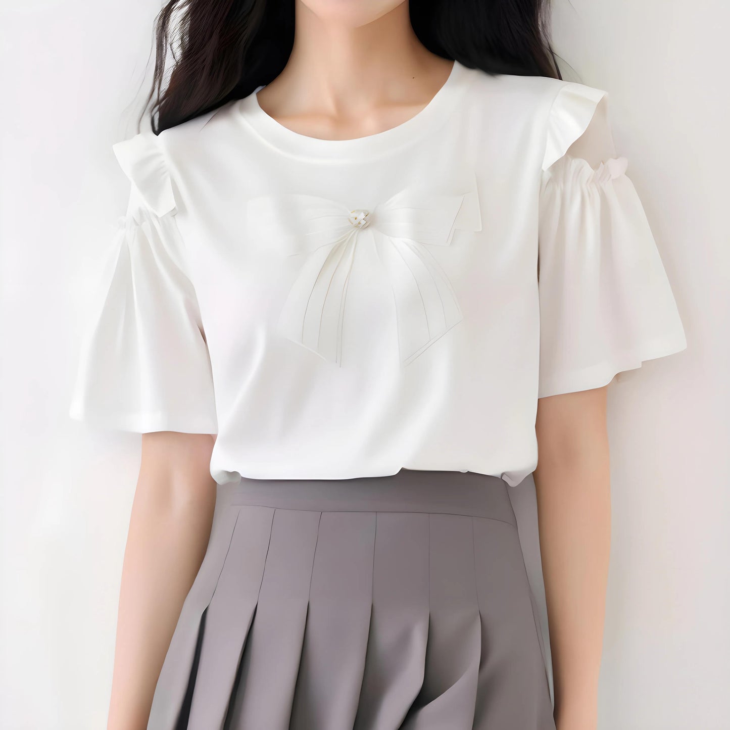 Clara Ribbon Puff T-Shirt