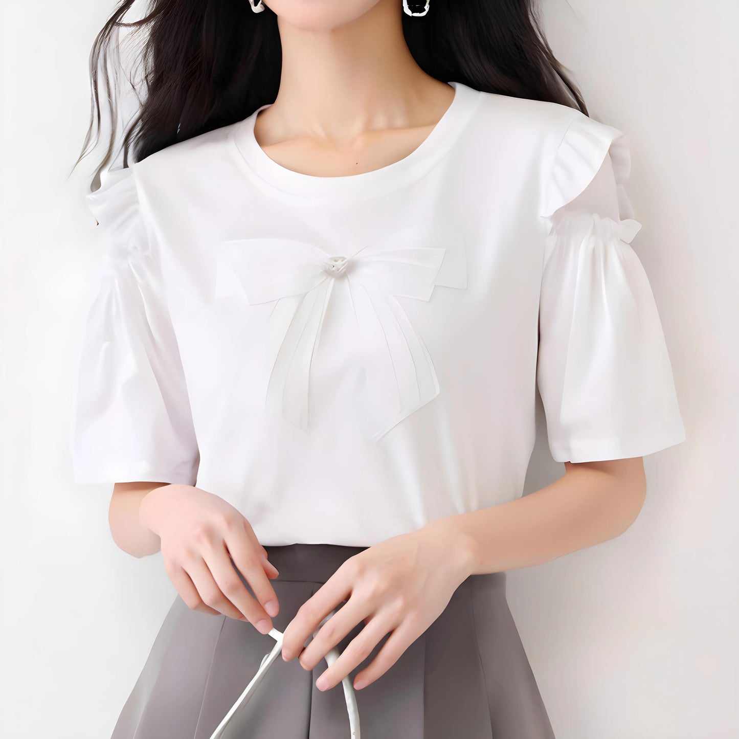 Clara Ribbon Puff T-Shirt
