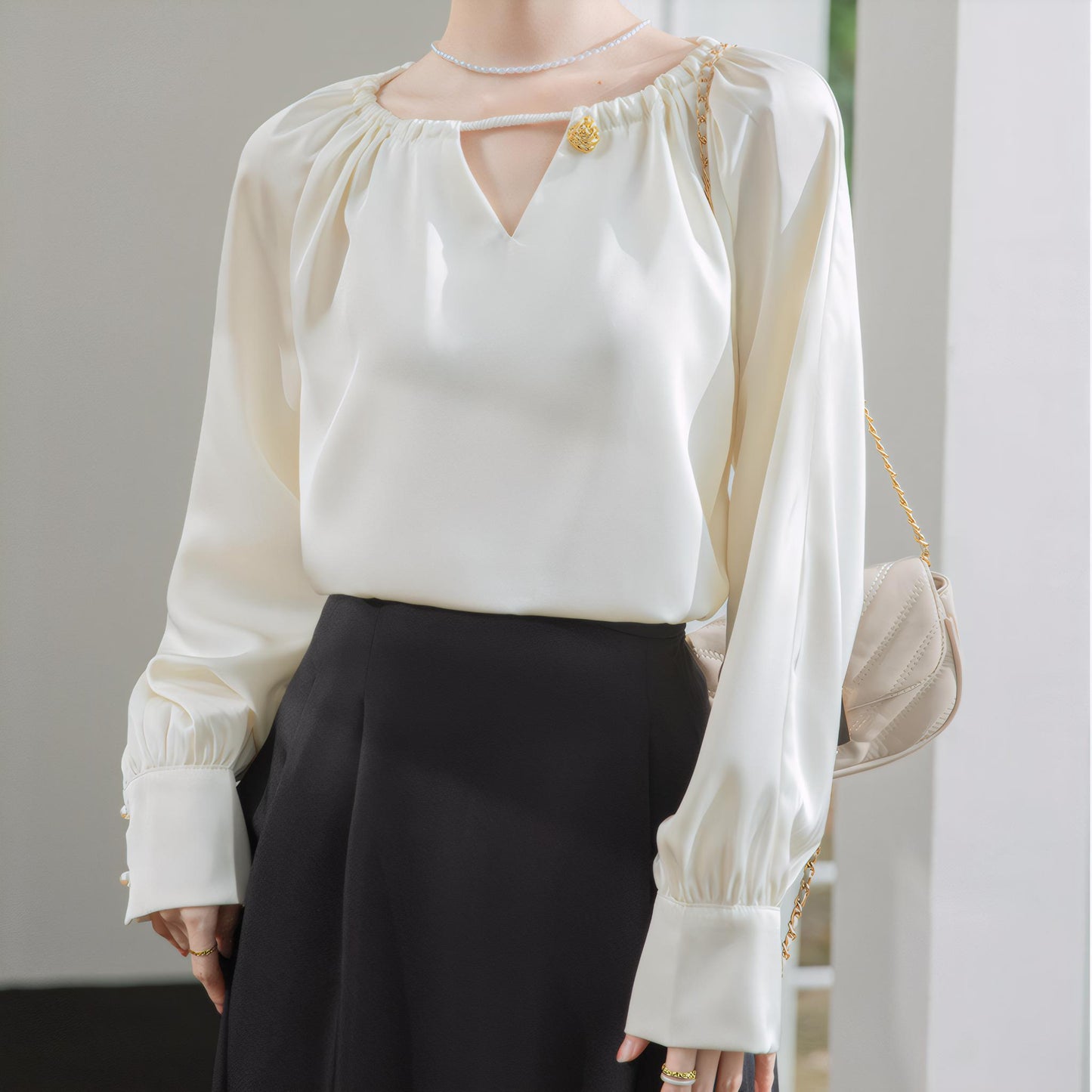 Elowen Flow Light Drape Blouse