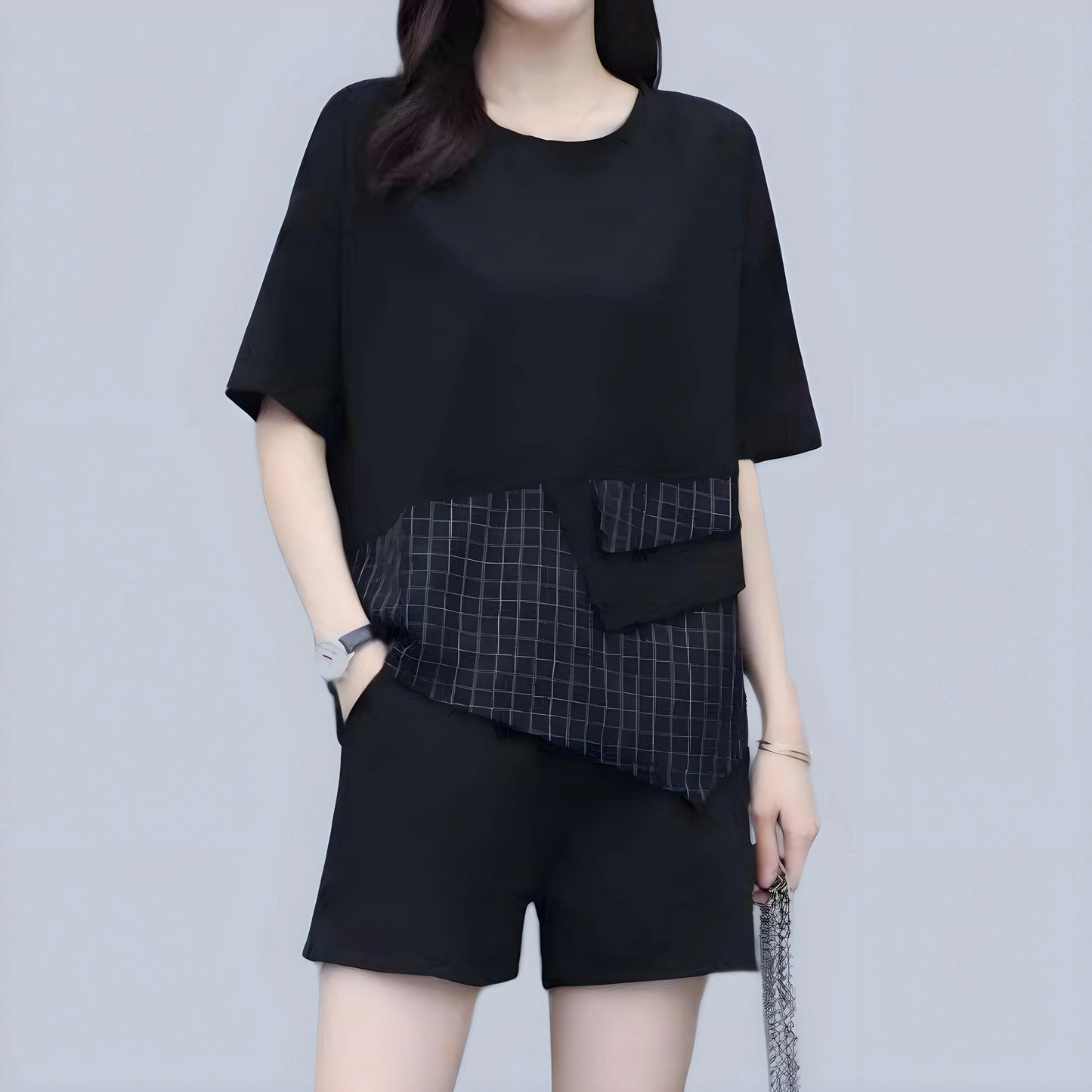 Celia Grid Layered Set