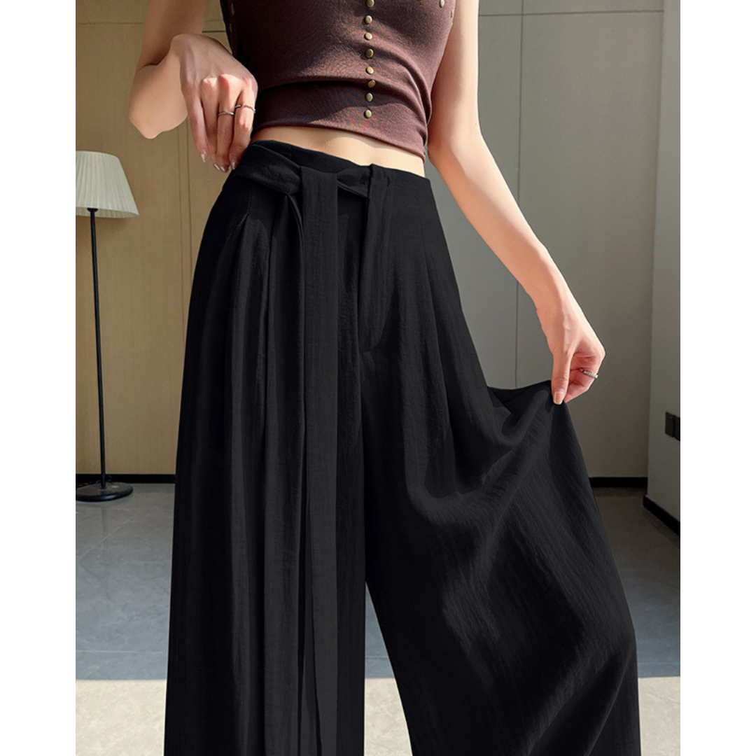 Lora Drift Waist Tie Trousers