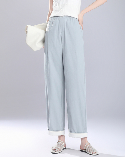 Liora Soft Roll Hem Pants