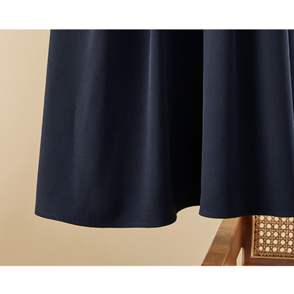 Mina Contrast Panel Midi Dress