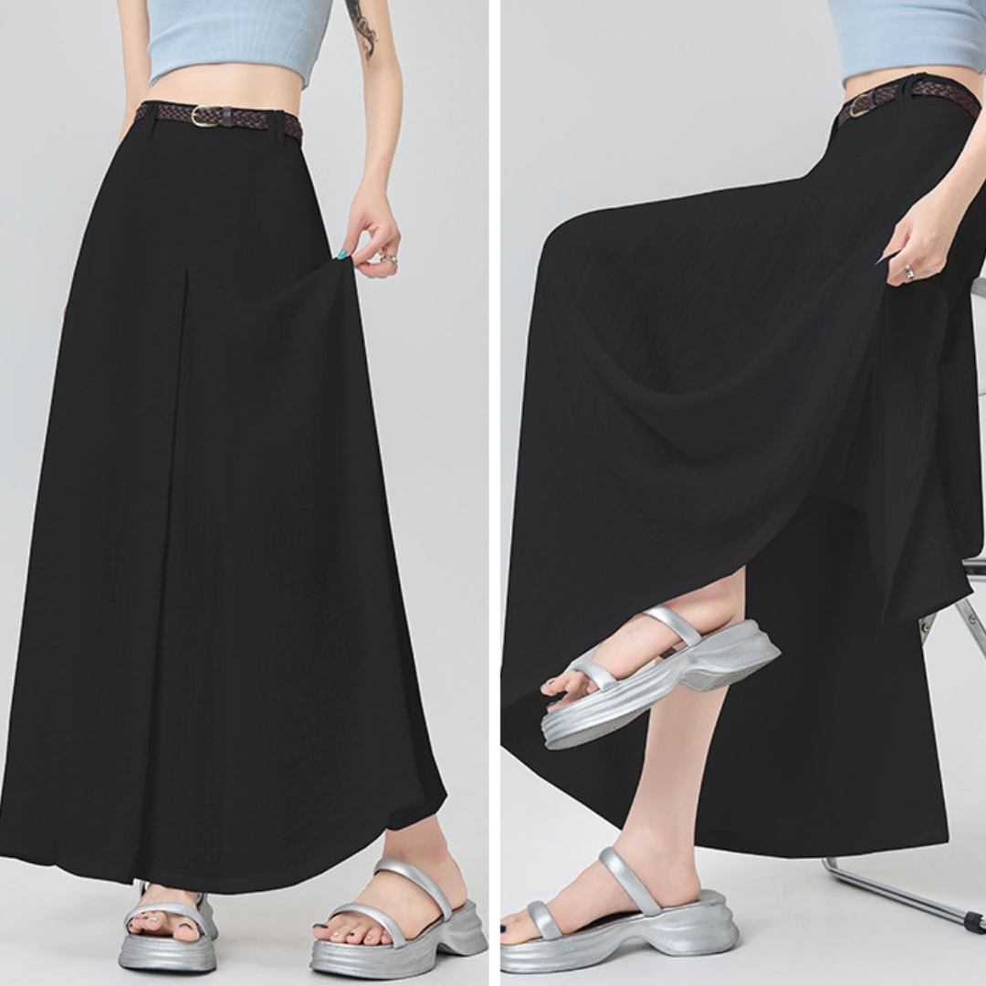 Rue Soft Pleat Maxi Skirt
