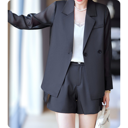 Evana Sheer Layered Set