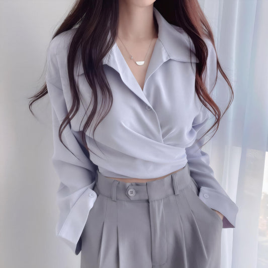 Marina Boat Neck Striped Blouse