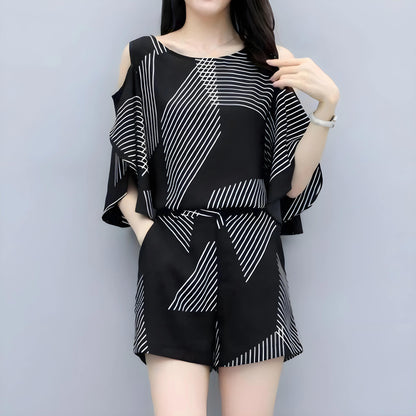 Leora Flow Stripe Set