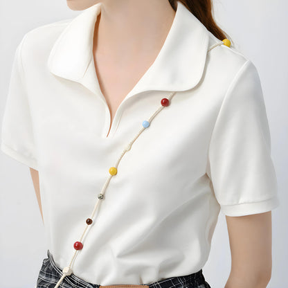 Lina Soft Collar T-Shirt