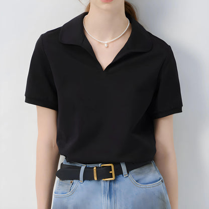 Lina Soft Collar T-Shirt