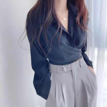 Marina Boat Neck Striped Blouse