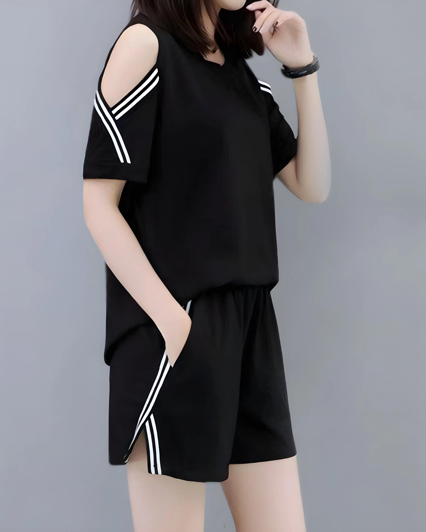 Siena Cut Shoulder Weekend Set