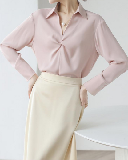 Elise Flow Light Drape Blouse