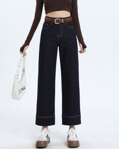 Liora Cuff Straight Denim