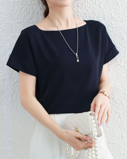 Isla Airy Curve Sleeve Blouse