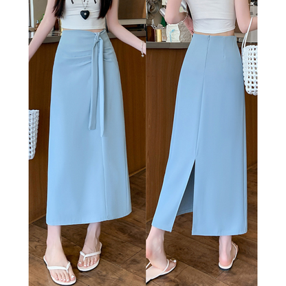 Mira Soft Tie Column Skirt