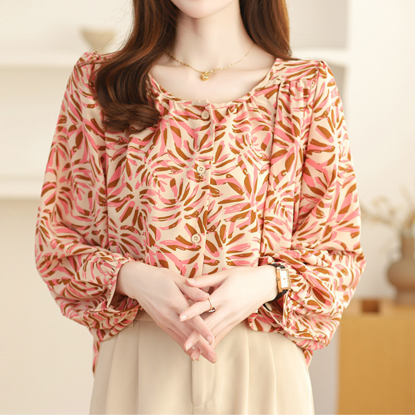 Aria Ease Sketch Blouse