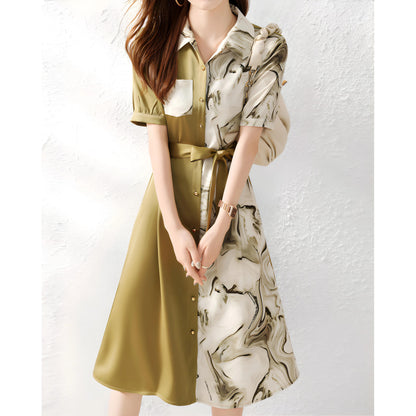 Sienna Flow Panel Shirt Dress