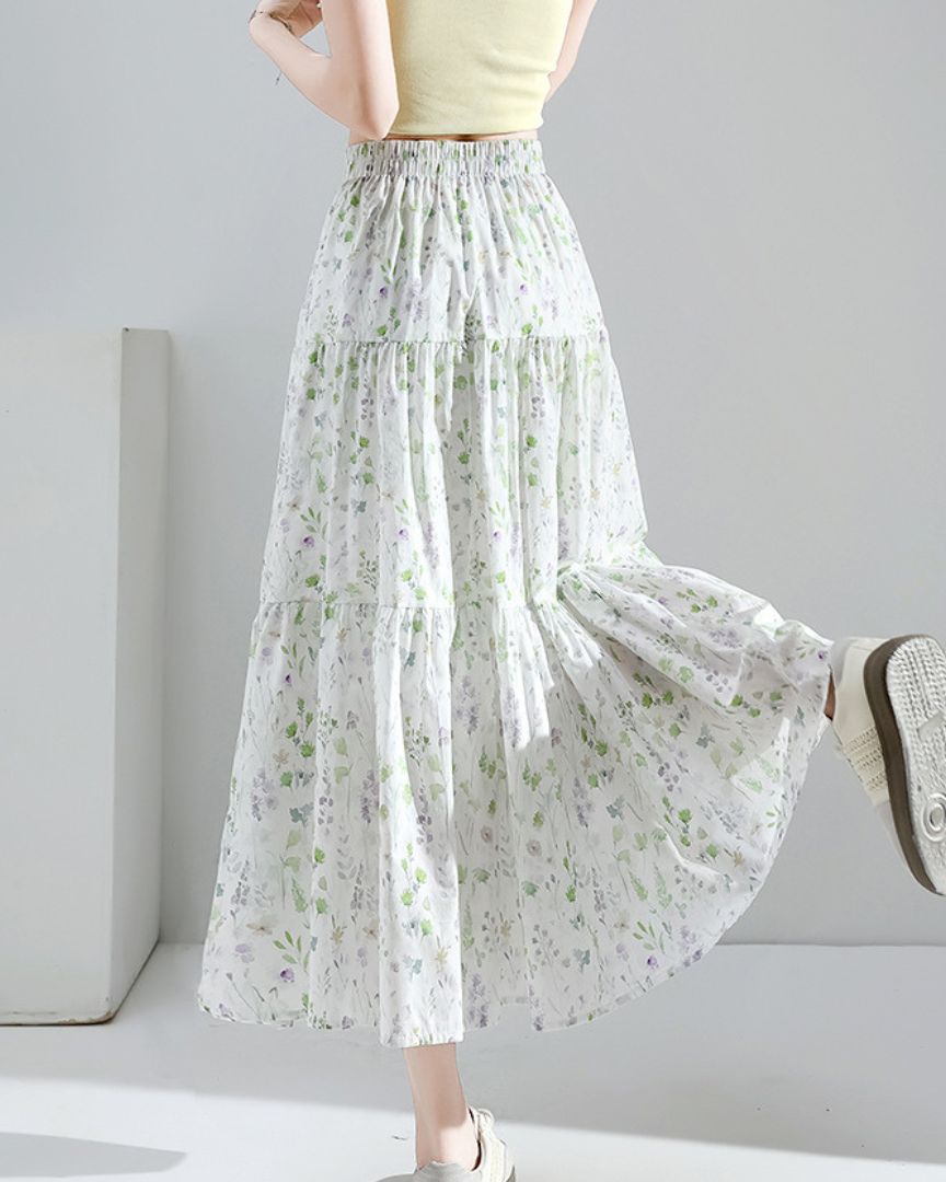 Ivy Meadow Flow Maxi Skirt