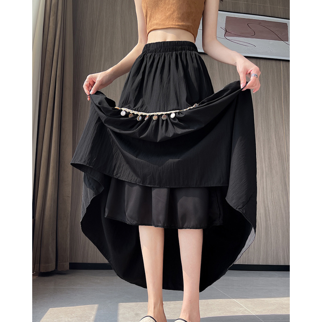 Solena Shell Trim Skirt
