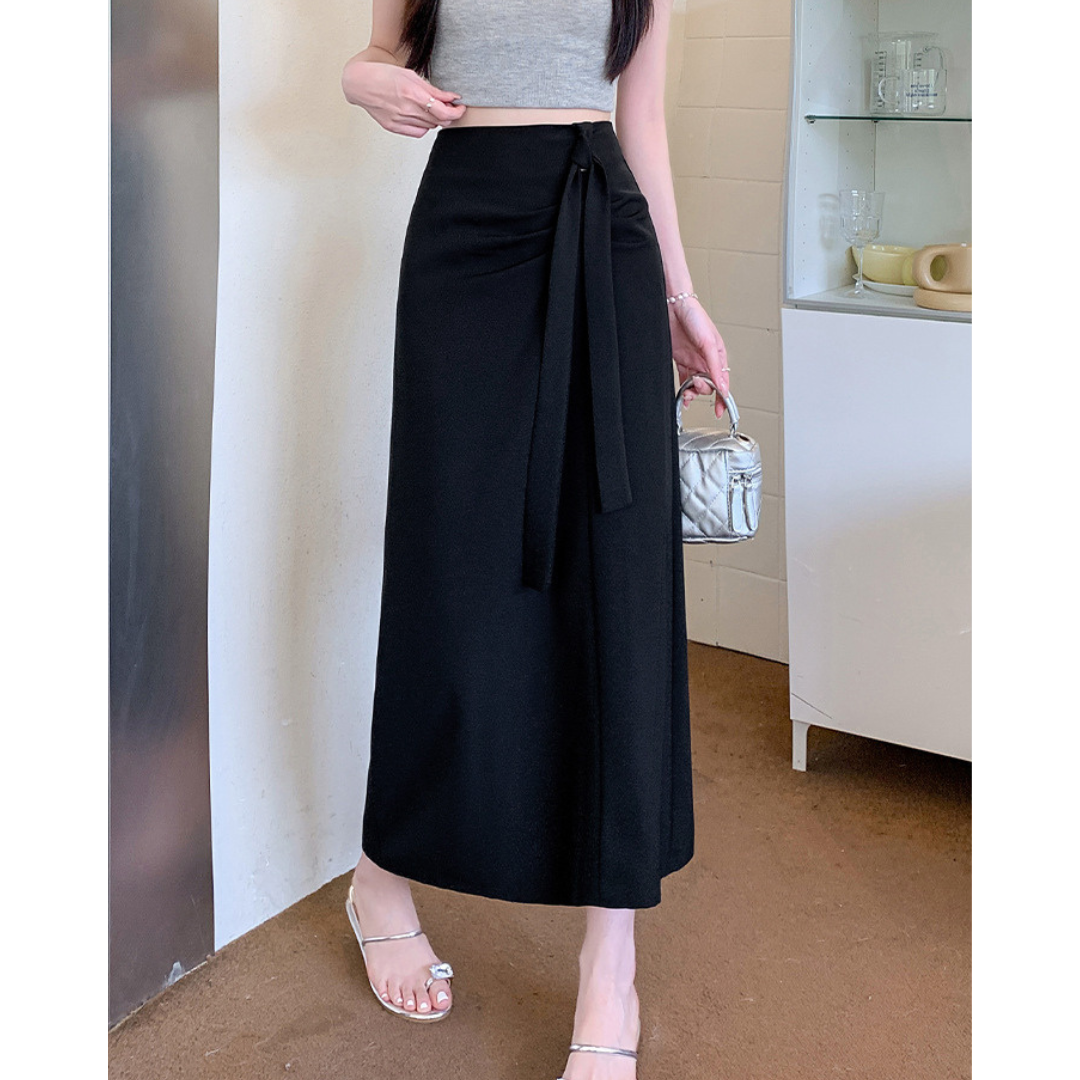 Mira Soft Tie Column Skirt