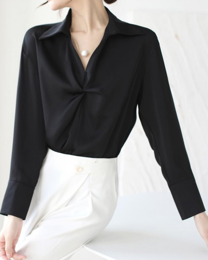 Elise Flow Light Drape Blouse