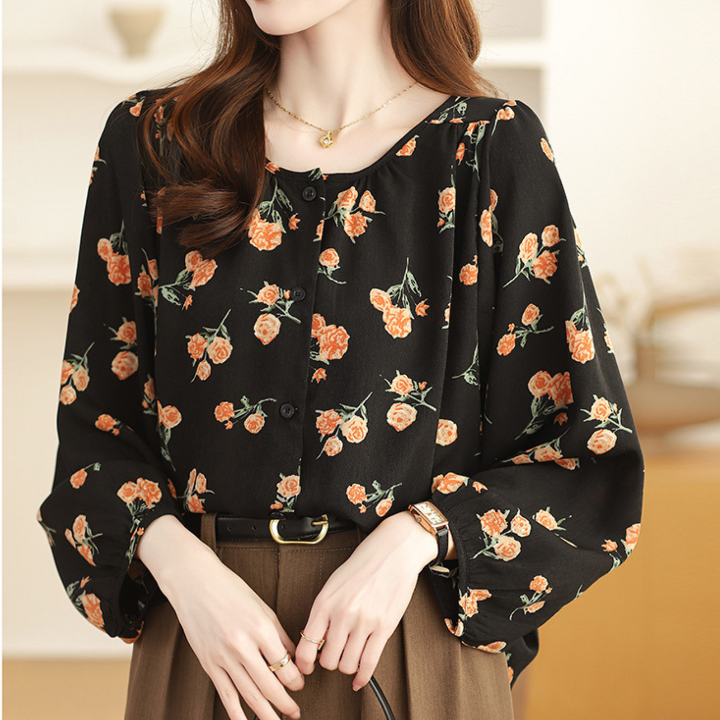 Aria Ease Sketch Blouse