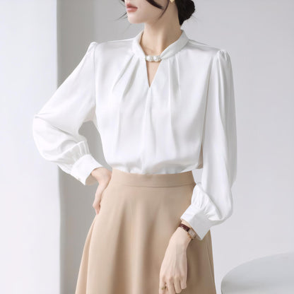 Lila Drift Long Sleeve Light Blouse
