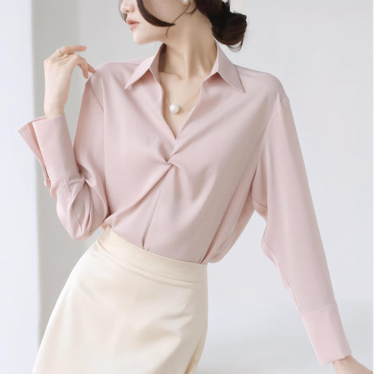 Elise Flow Light Drape Blouse