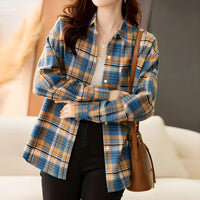 Blue plaid