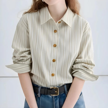 Irene Crisp Stripe Shirt