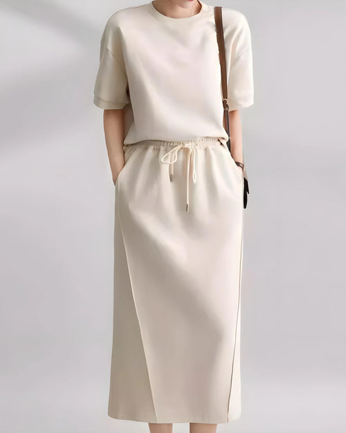 Eden Softline Drawstring Skirt Set