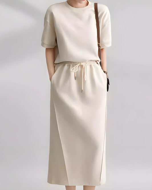 Eden Softline Drawstring Skirt Set