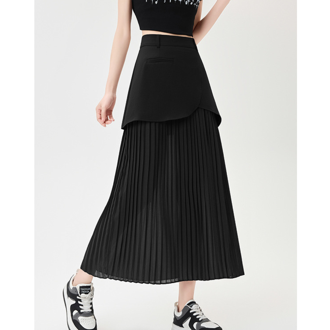 Mirella Layer Pleat Skirt