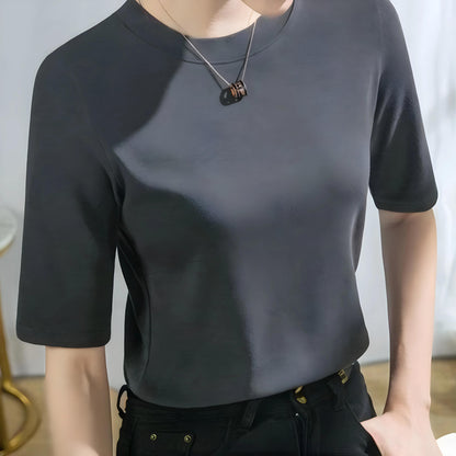 Amira Smooth Half Knit Top