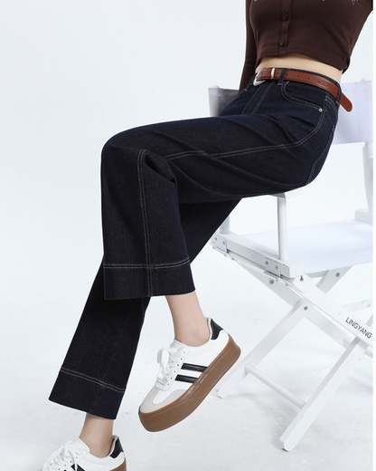 Liora Cuff Straight Denim