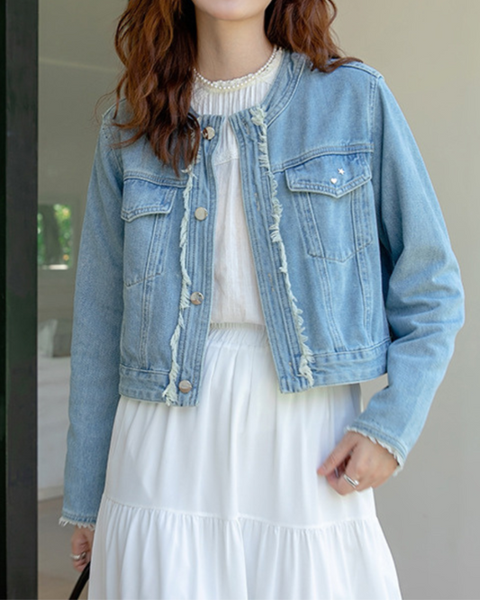 Isla Soft Edge Denim Jacket