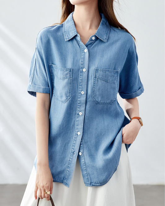 Liora Ease Denim Shirt