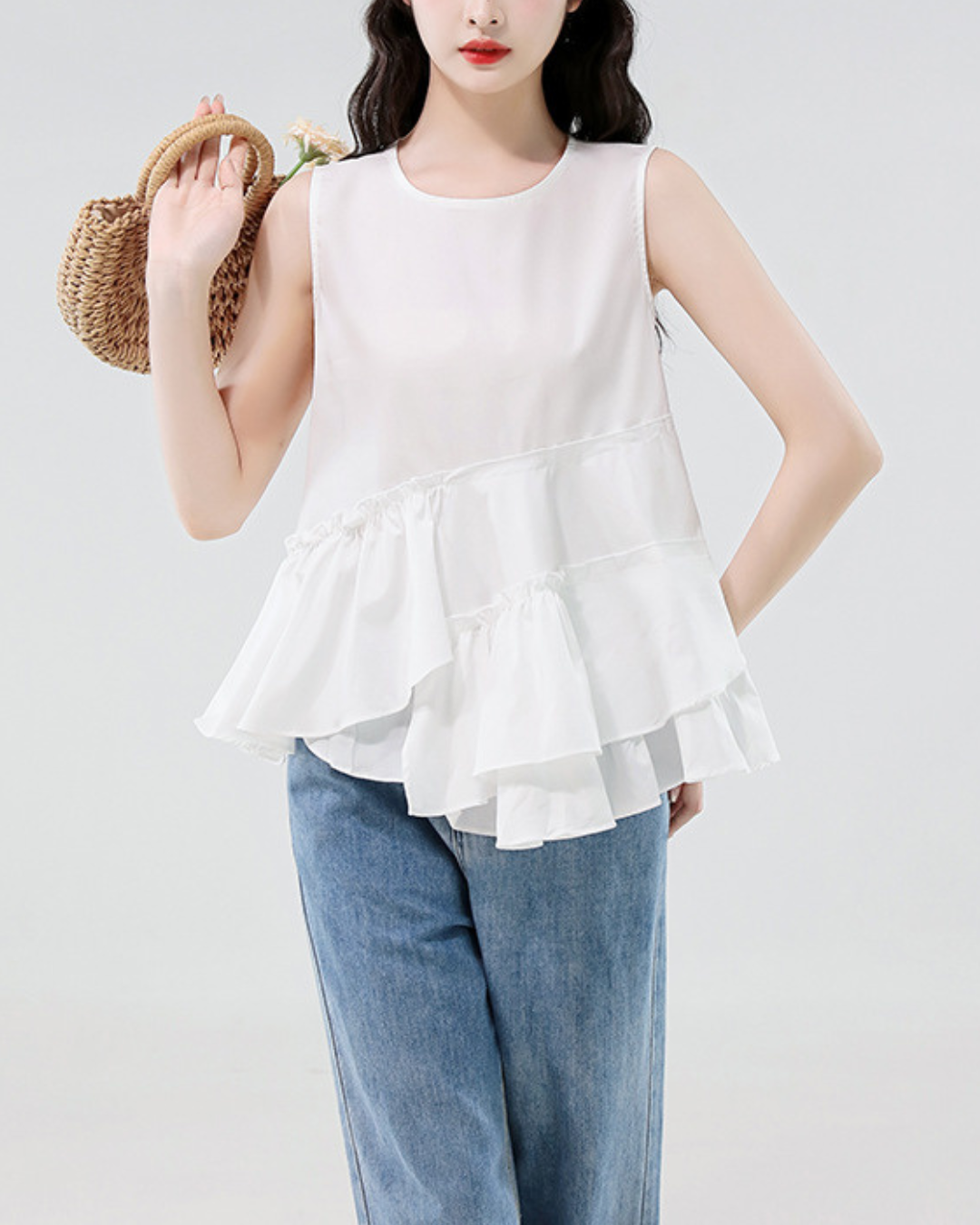 Alina Soft Curve Cotton Shirt