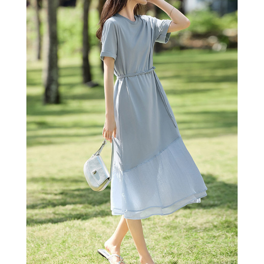 Skye Layer Soft Hem Dress