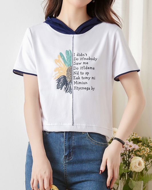 Avia Bloom Script Hoodie T-Shirt