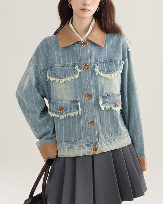 Mavi Calm Raw Denim Jacket