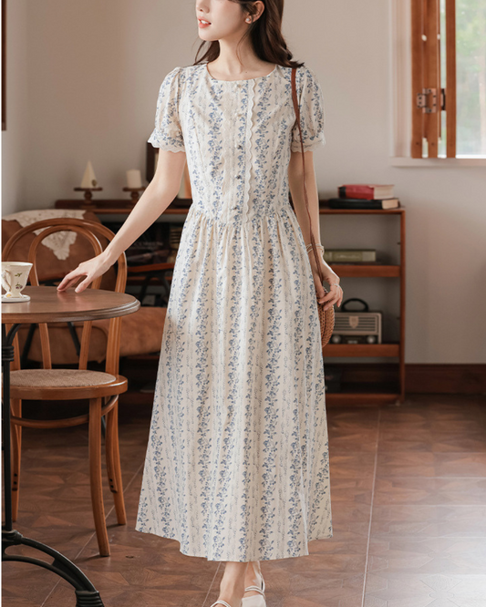 Mira Bloom Ditsy Flare Dress