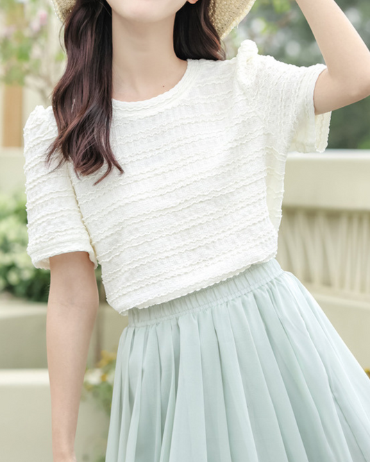 Alba Whisper Textured T-Shirt